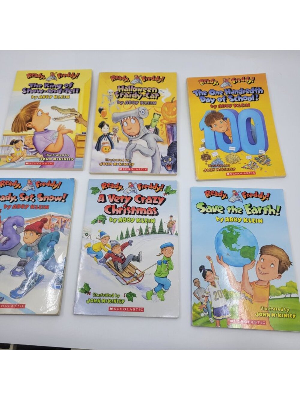 Ready Freddy by Abby Klein Lot of 6 Chapter Books - BK032